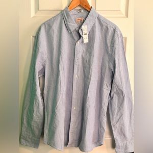 JCrew broken-in Oxford XL Slim NWT